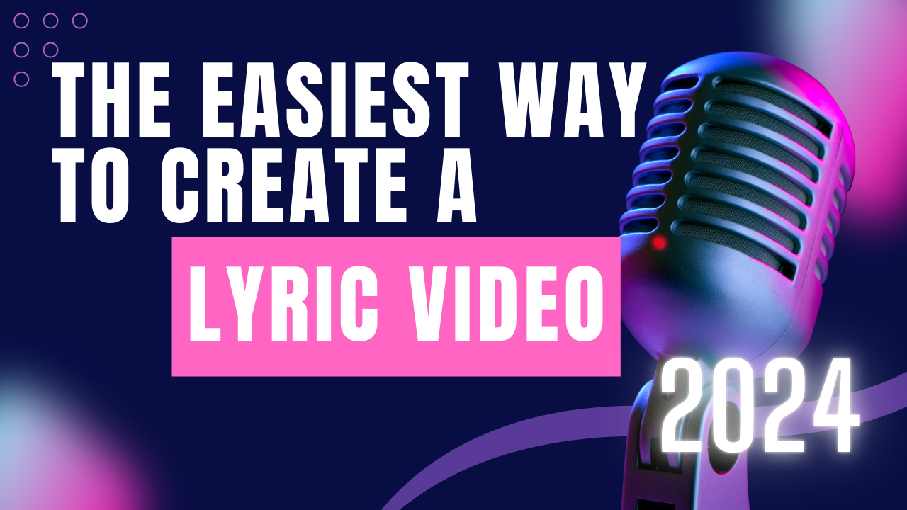 1-Click Lyric Video Maker